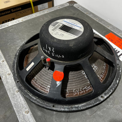 JBL K130 15" Loudspeaker, JBL K130, JBL 15” Loudspeaker, JBL K130 Speaker, K130 8 ohm. We Sell Professional Audio Equipment. Audio Systems, Amplifiers, Consoles, Mixers, Electronics, Entertainment, Live Sound.