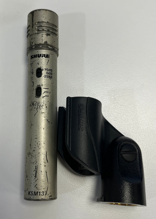 Shure KSM137/SL Small Condenser Cardioid Microphone, Shure KSM137/SL, KSM137/SL, Shure Condenser Microphone, Shure Microphones. We Sell Professional Audio Equipment. Audio Systems, Amplifiers, Consoles, Mixers, Electronics, Entertainment, Live Sound.

