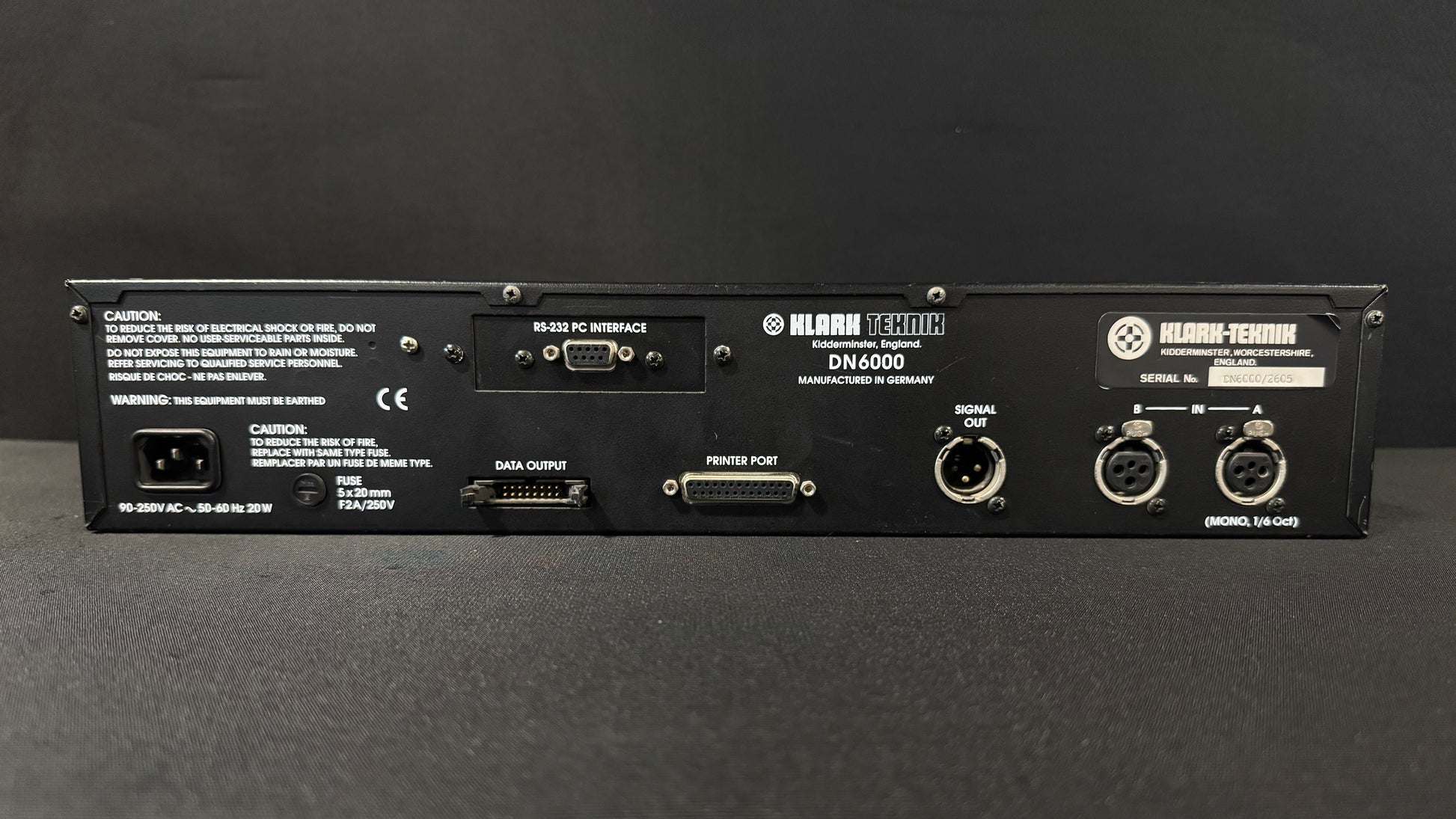 Klark Teknik DN6000 Audio Analyser, Klark Teknik DN6000, DN6000 Audio Analyser, Klark Teknik Audio Analyzer, Klark Teknik Real-Time Audio Analyzer. We Sell Professional Audio Equipment. Audio Systems, Amplifiers, Consoles, Mixers, Electronics, Entertainment, Live Sound.
