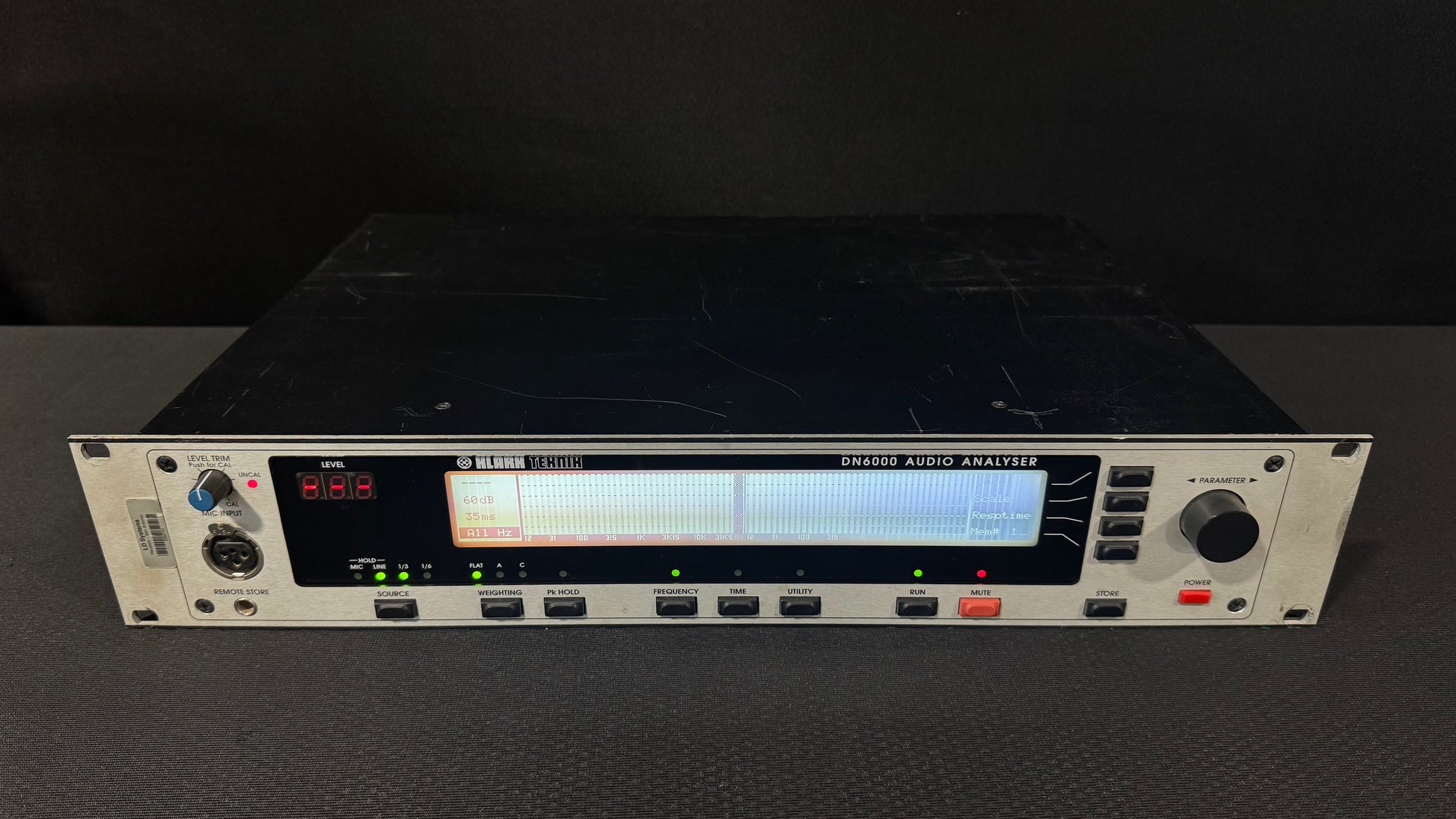 Klark Teknik DN6000 Audio Analyser, Klark Teknik DN6000, DN6000 Audio Analyser, Klark Teknik Audio Analyzer, Klark Teknik Real-Time Audio Analyzer. We Sell Professional Audio Equipment. Audio Systems, Amplifiers, Consoles, Mixers, Electronics, Entertainment, Live Sound.
