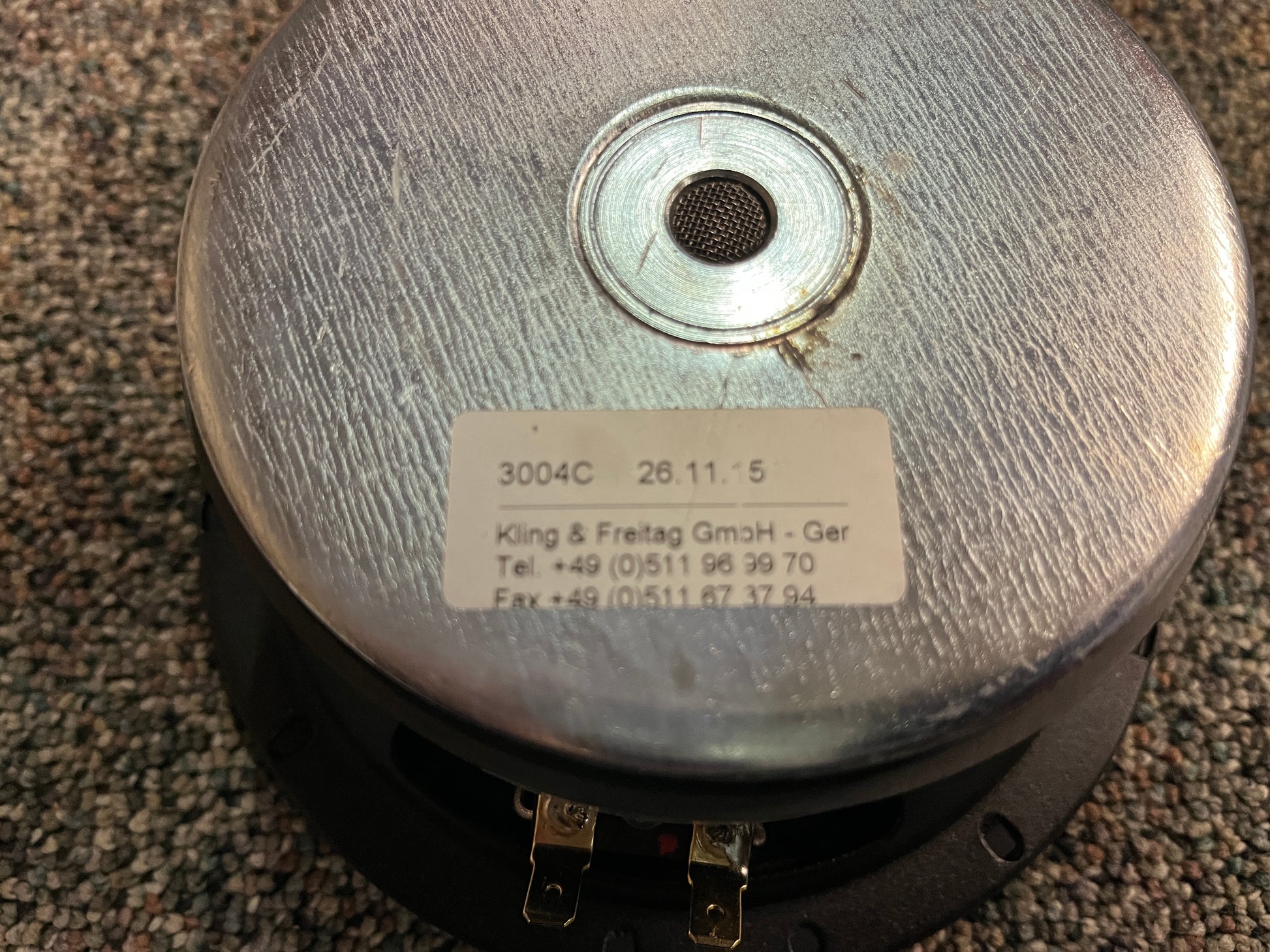 Kling & Freitag 3004C 6.5” Woofer 16 ohm, Kling & Freitag 3004C Woofer, K&F Woofer, K&F 6.5” Woofer, Kling & Freitag Speaker Driver. We Sell Professional Audio Equipment. Audio Systems, Amplifiers, Consoles, Mixers, Electronics, Entertainment, Live Sound.