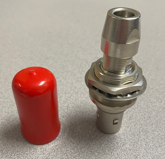 Kings Front Mount Bulkhead Tri-Loc 7702-1, Kings 7702-1 Bulkhead, Kings Male RF Plug, We Sell Professional Audio Equipment. Audio Systems, Amplifiers, Consoles, Mixers, Electronics, Entertainment, Live Sound