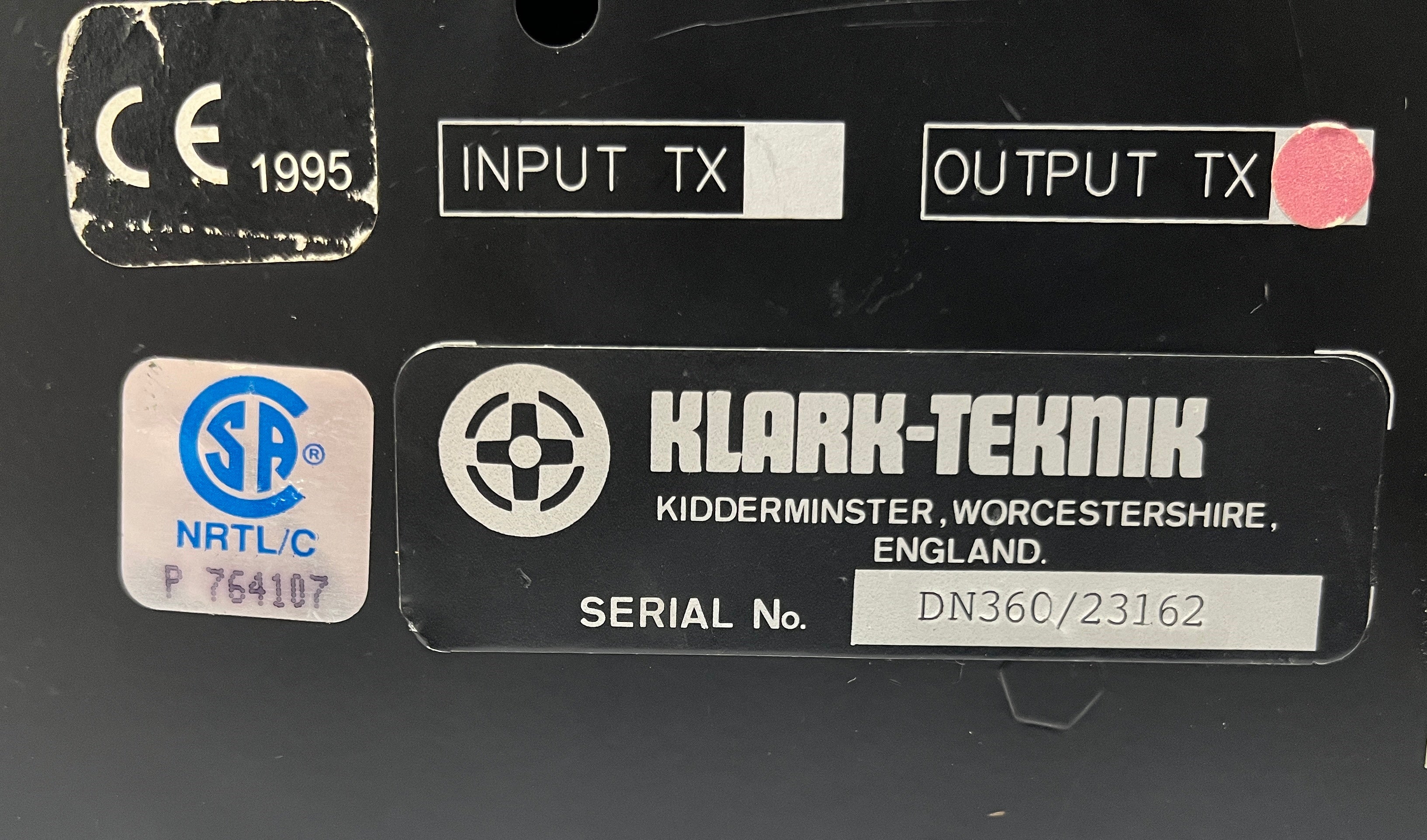 Klark Teknik DN360 2-Channel Graphic Equalizer – CLAIR Used Gear