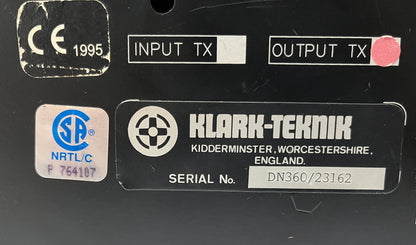 Klark Teknik DN360 2-Channel Graphic Equalizer, Klark Teknik DN360, Graphic Equalizer, Klark Teknik Graphic Equalizer, Klark Teknik DN360 Graphic Equalizer, 2 Channel Graphic EQ, We Sell Professional Audio Equipment. Audio Systems, Amplifiers, Consoles, Mixers, Electronics, Entertainment, Live Sound