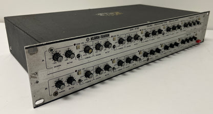 Klark Teknik DN410 Dual Parametric Equalizer, Klark Teknik Dual EQ, Parametric Equalizer, Analog Parametric EQ, Klark Teknik Analog EQ, We Sell Professional Audio Equipment. Audio Systems, Amplifiers, Consoles, Mixers, Electronics, Entertainment, Live Sound