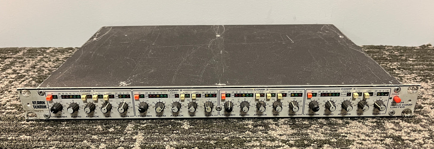 Quad Compressor, Klark Teknik Quad Compressor, Klark Teknik DN504 Quad Compressor, Klark Teknik DN504. We Sell Professional Audio Equipment. Audio Systems, Amplifiers, Consoles, Mixers, Electronics, Entertainment, Live Sound