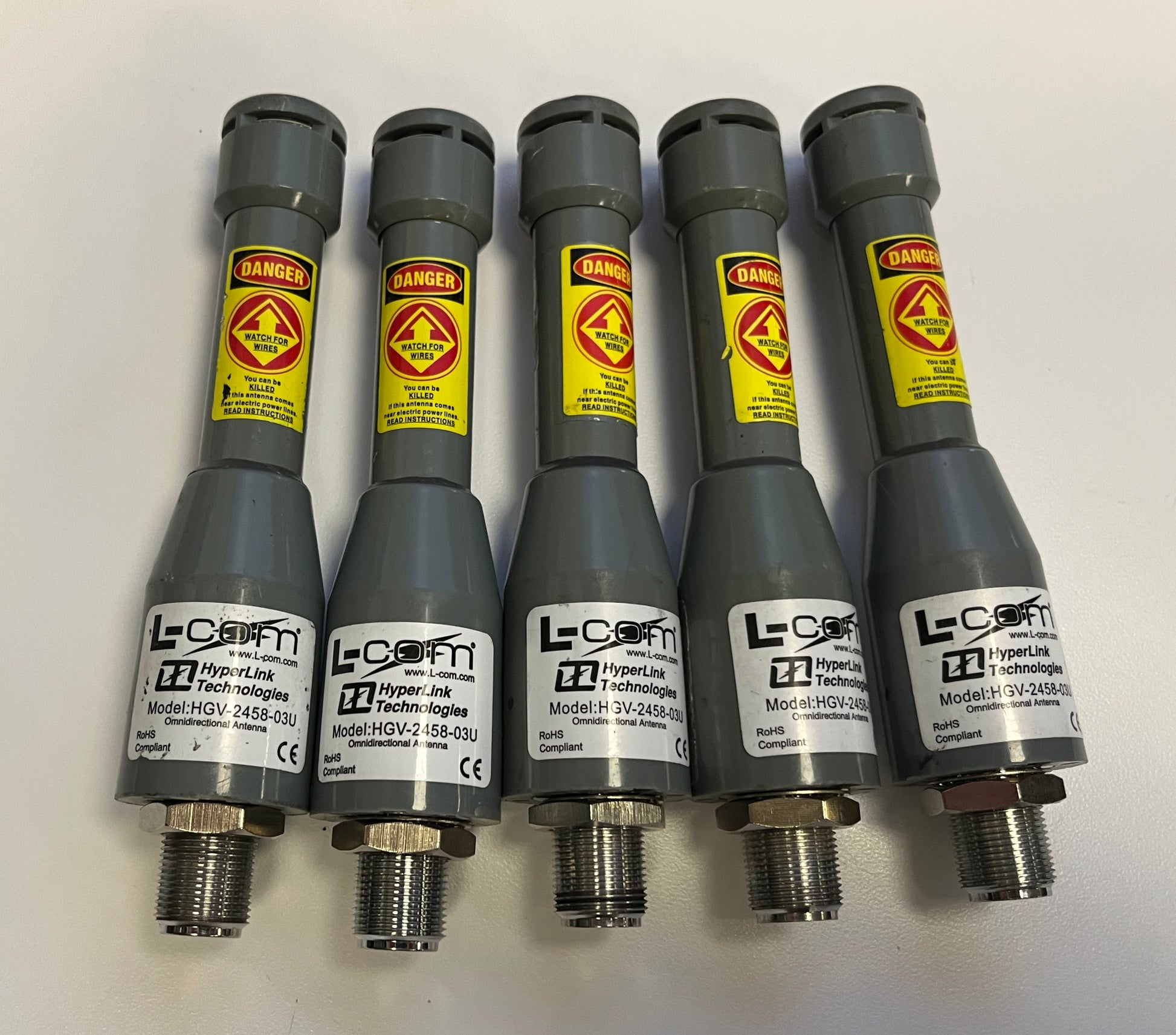  L-COM HGV-2458-03U 2.4/5.8 GHz Dual Band Omnidirectional Antenna, L-COM HGV-2458-03U, L-COM Antenna, L-COM N-Type Antenna, L-COM Dual Band Omnidirectional Antenna. We Sell Professional Audio Equipment. Audio Systems, Amplifiers, Consoles, Mixers, Electronics, Entertainment, Live Sound.