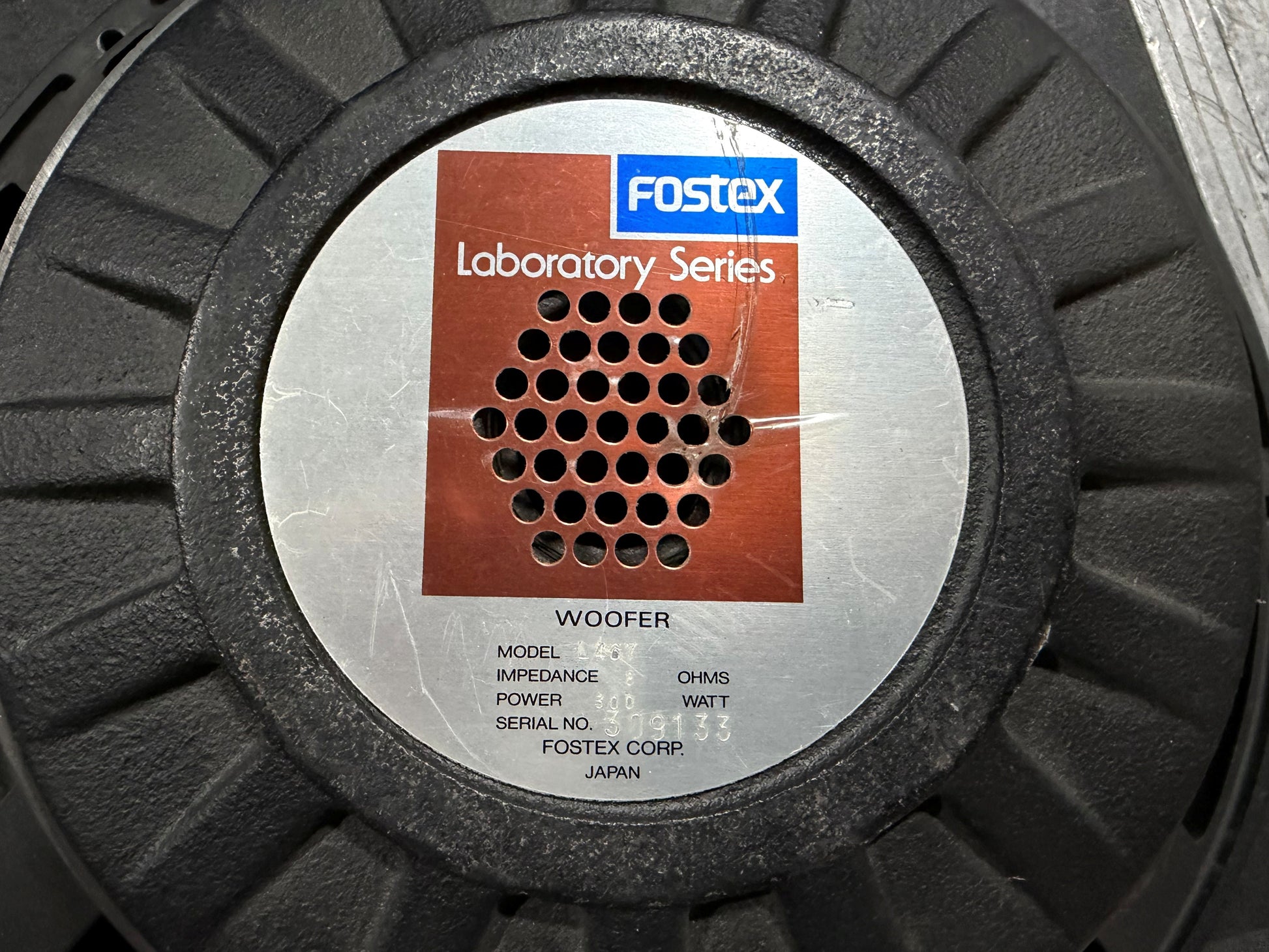 Fostex L467 15” Loudspeaker, Fostex L467, Fostex L467 Mid-Bass Driver, Fostex Speaker Driver, Fostex 15" Speaker Driver. We Sell Professional Audio Equipment. Audio Systems, Amplifiers, Consoles, Mixers, Electronics, Entertainment, Live Sound.