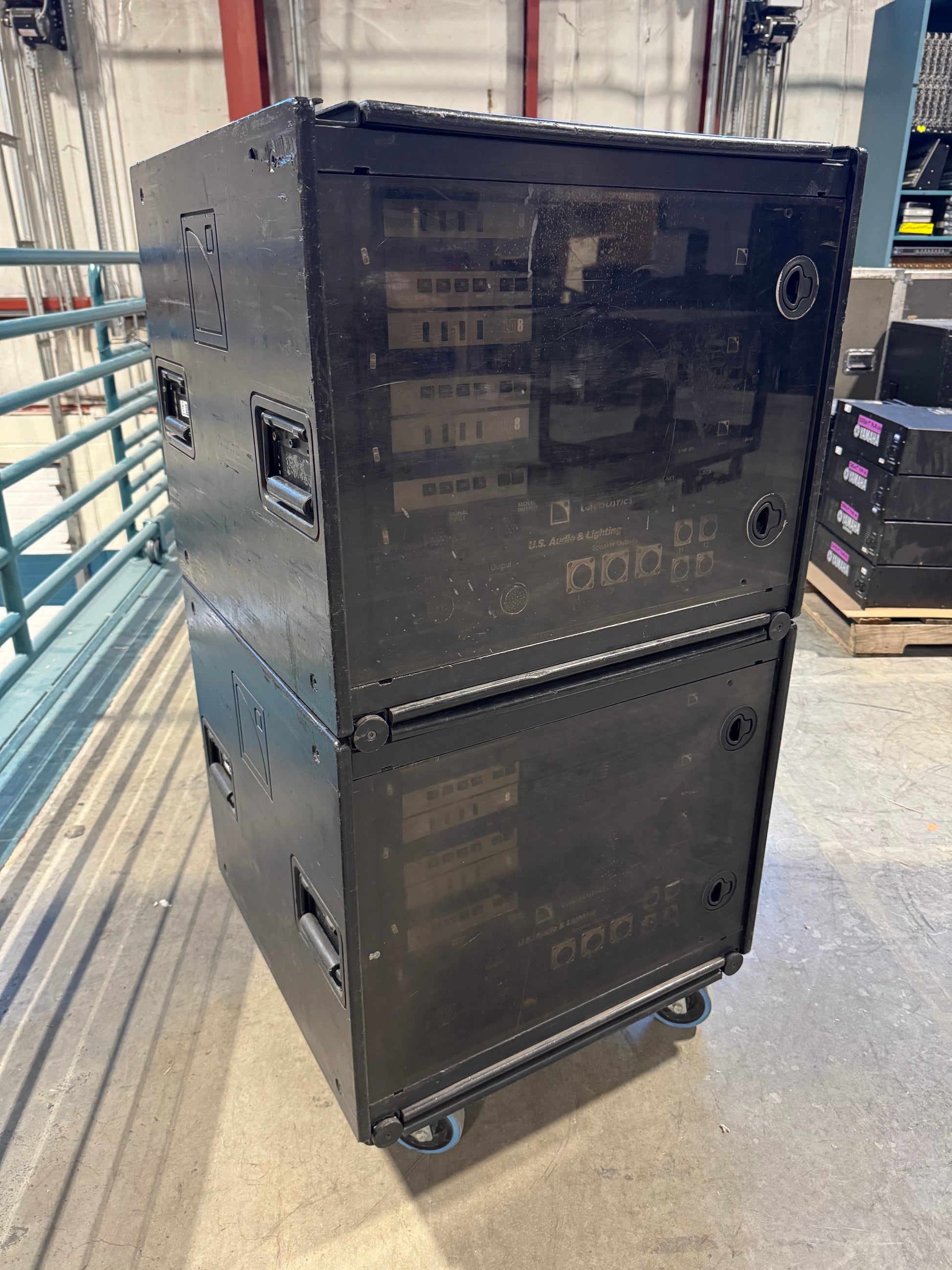 L-Acoustics LA-RAK I Touring Amplifier Rack, L-Acoustics Amp Rack, LA-8 Amplifier Rack, L-Acoustics LA-8 Amp Rack, Amplifier Rack, LA-RAK. We Sell Professional Audio Equipment. Audio Systems, Amplifiers, Consoles, Mixers, Electronics, Entertainment, Live Sound.