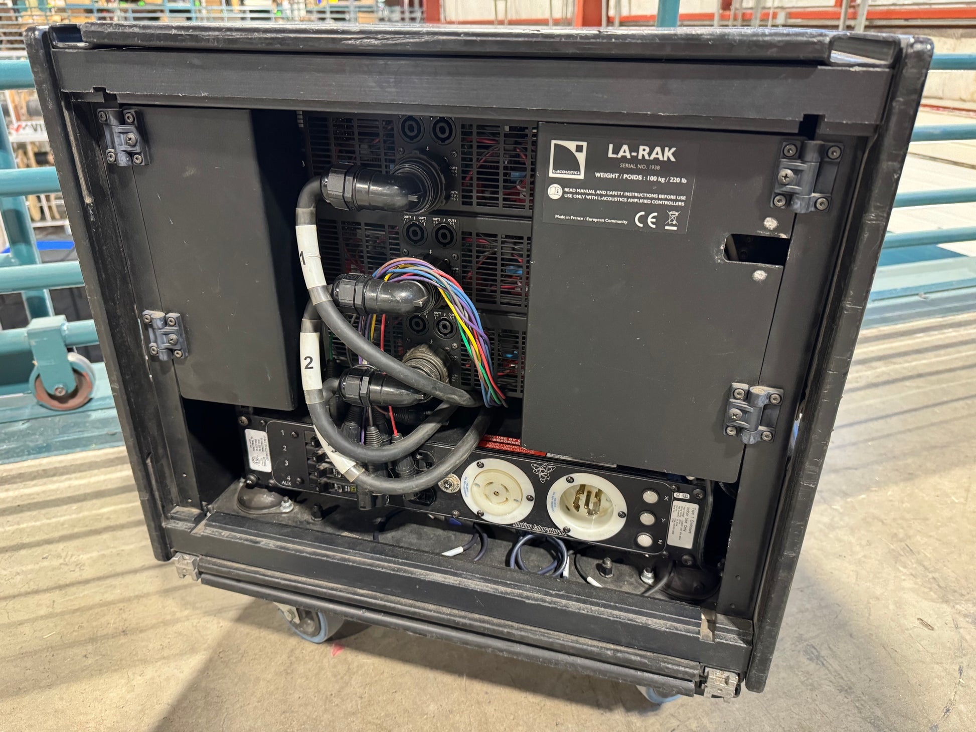 L-Acoustics LA-RAK I Touring Amplifier Rack, L-Acoustics Amp Rack, LA-8 Amplifier Rack, L-Acoustics LA-8 Amp Rack, Amplifier Rack, LA-RAK. We Sell Professional Audio Equipment. Audio Systems, Amplifiers, Consoles, Mixers, Electronics, Entertainment, Live Sound.