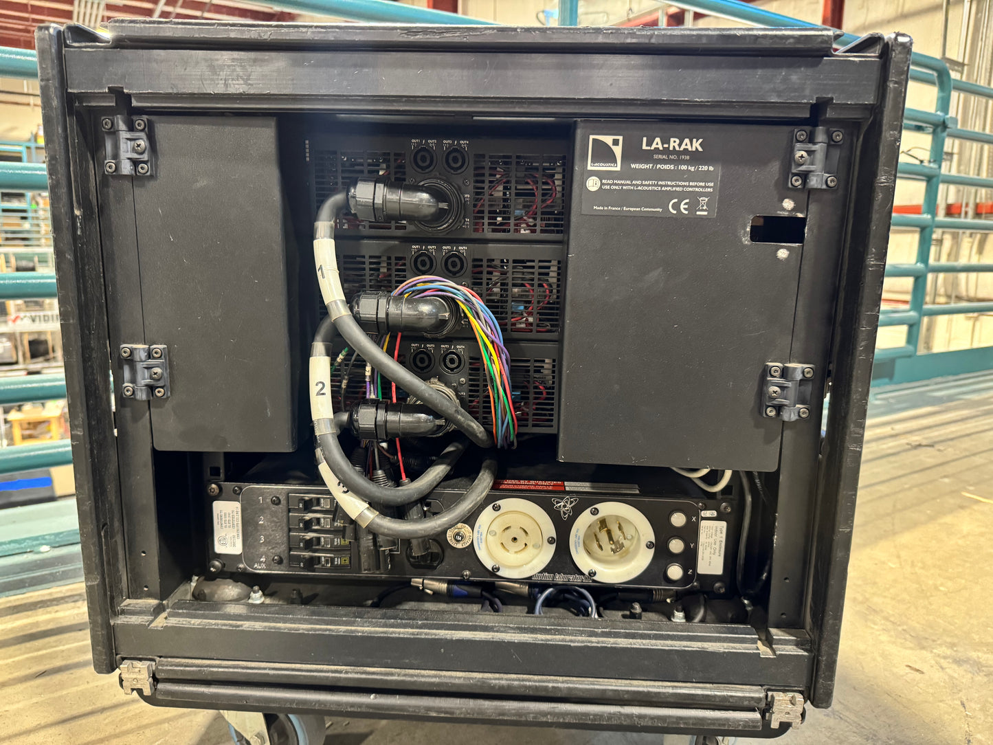 L-Acoustics LA-RAK I Touring Amplifier Rack, L-Acoustics Amp Rack, LA-8 Amplifier Rack, L-Acoustics LA-8 Amp Rack, Amplifier Rack, LA-RAK. We Sell Professional Audio Equipment. Audio Systems, Amplifiers, Consoles, Mixers, Electronics, Entertainment, Live Sound.