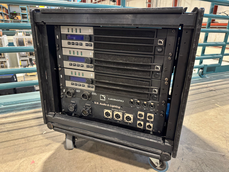 L-Acoustics LA-RAK I Touring Amplifier Rack, L-Acoustics Amp Rack, LA-8 Amplifier Rack, L-Acoustics LA-8 Amp Rack, Amplifier Rack, LA-RAK. We Sell Professional Audio Equipment. Audio Systems, Amplifiers, Consoles, Mixers, Electronics, Entertainment, Live Sound.