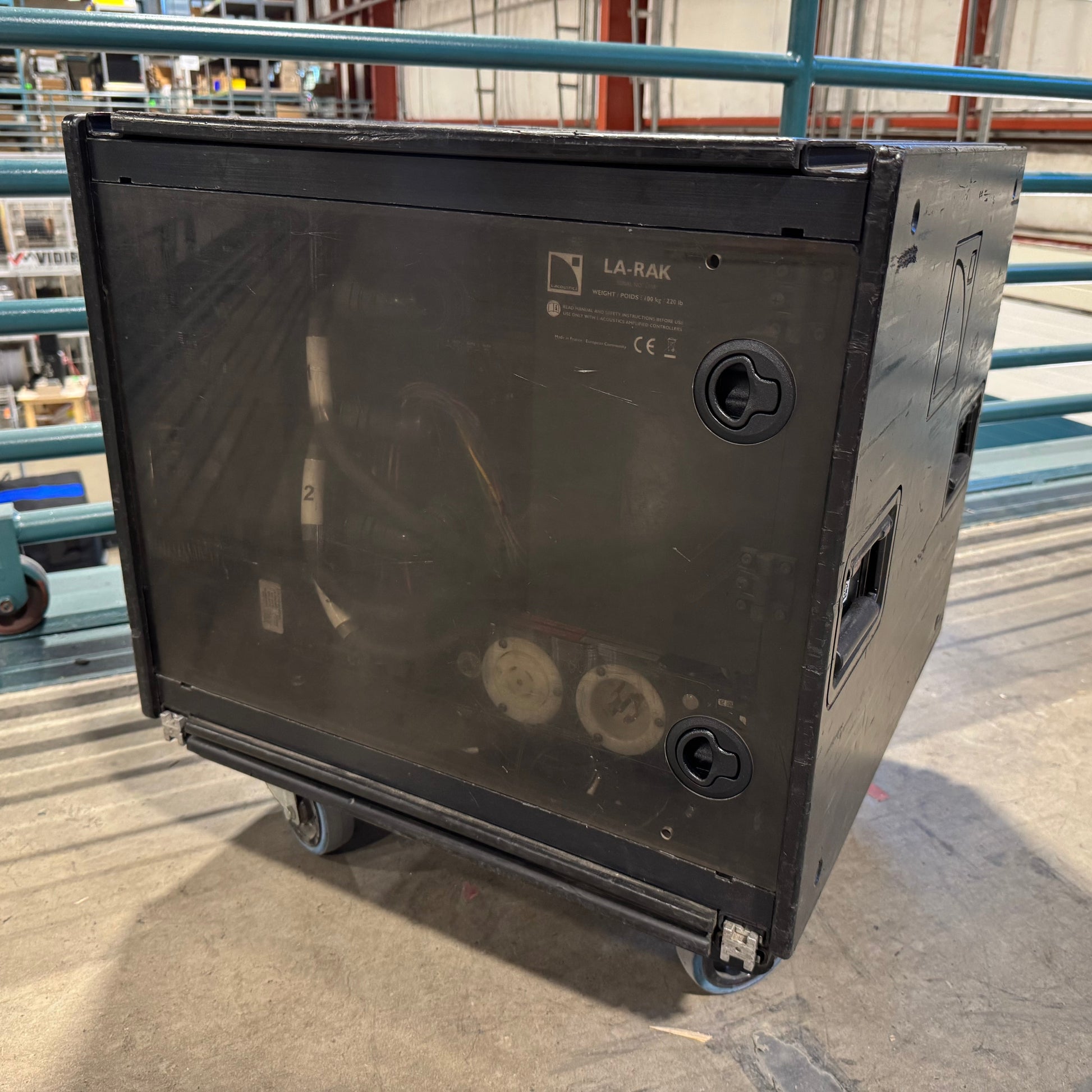 L-Acoustics LA-RAK I Touring Amplifier Rack, L-Acoustics Amp Rack, LA-8 Amplifier Rack, L-Acoustics LA-8 Amp Rack, Amplifier Rack, LA-RAK. We Sell Professional Audio Equipment. Audio Systems, Amplifiers, Consoles, Mixers, Electronics, Entertainment, Live Sound.