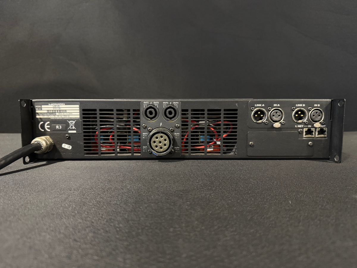 LA8 Power Amp, LA8, L-Acoustics Power Amplifier, L-Acoustics LA8 R3 Power Amplifier, L-Acoustics LA8. We Sell Professional Audio Equipment. Audio Systems, Amplifiers, Consoles, Mixers, Electronics, Entertainment, Live Sound.