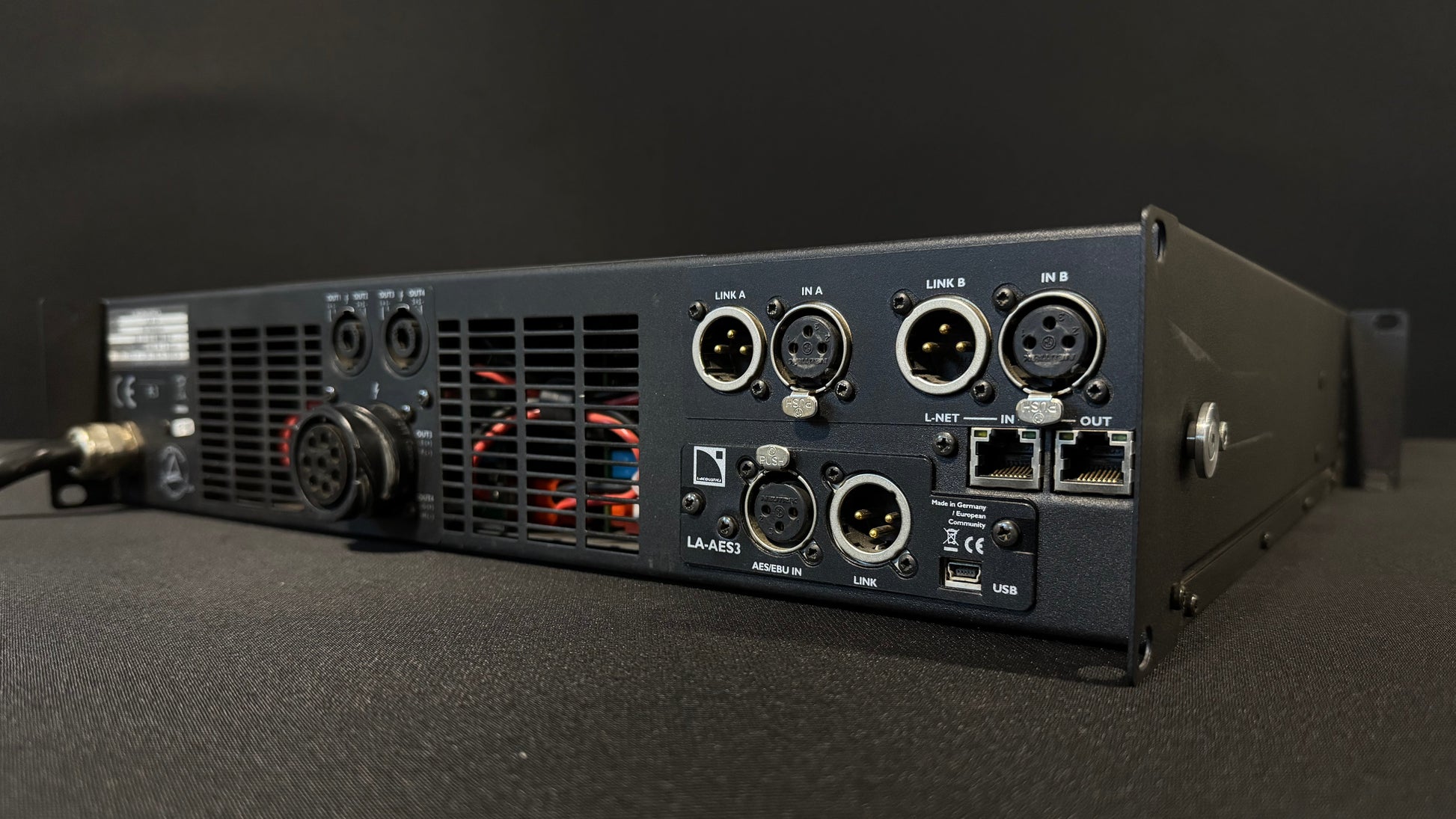 LA8 Power Amp, LA8, L-Acoustics Power Amplifier, L-Acoustics LA8 R3 Power Amplifier, L-Acoustics LA8. We Sell Professional Audio Equipment. Audio Systems, Amplifiers, Consoles, Mixers, Electronics, Entertainment, Live Sound.