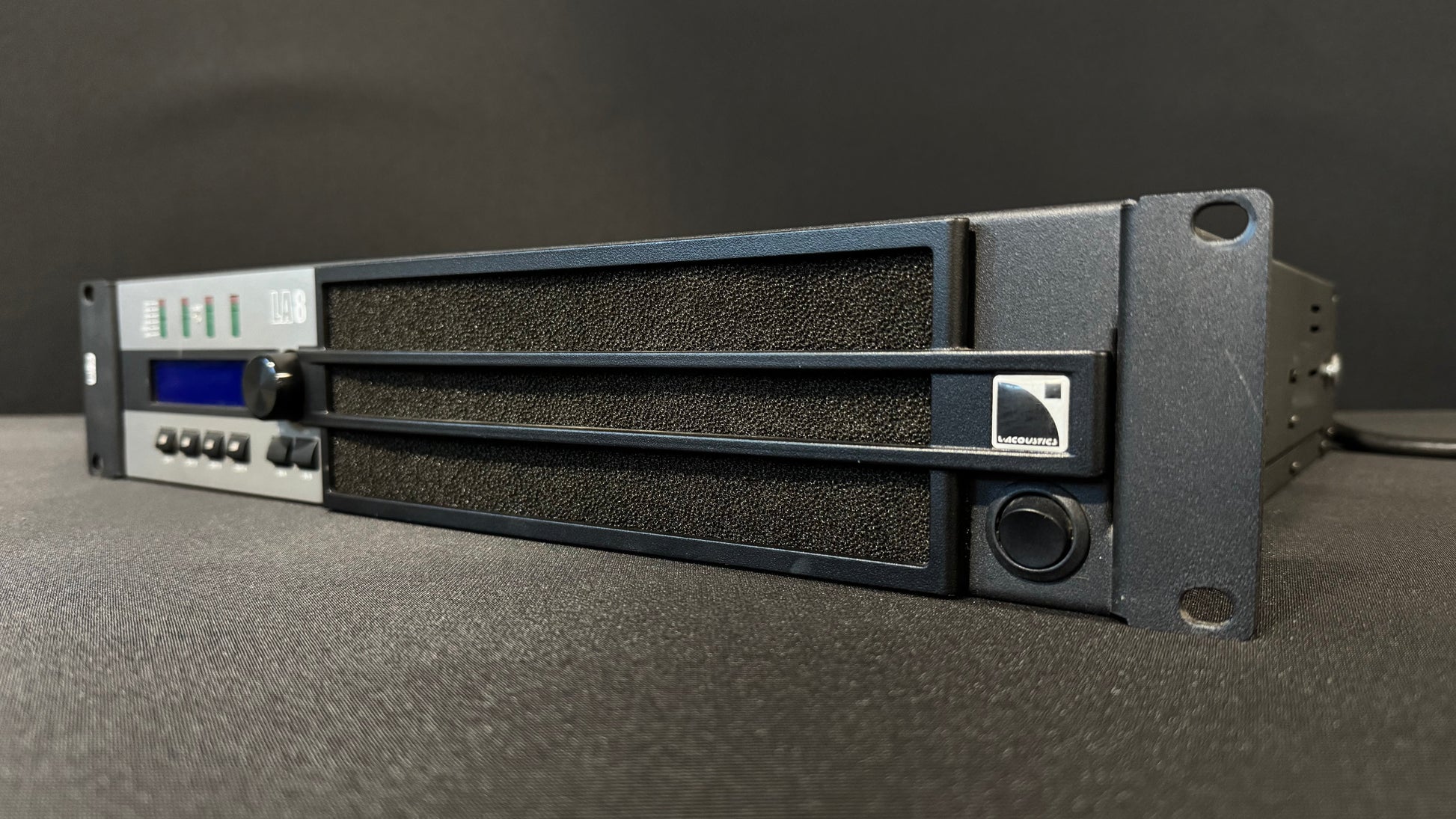 LA8 Power Amp, LA8, L-Acoustics Power Amplifier, L-Acoustics LA8 R3 Power Amplifier, L-Acoustics LA8. We Sell Professional Audio Equipment. Audio Systems, Amplifiers, Consoles, Mixers, Electronics, Entertainment, Live Sound.