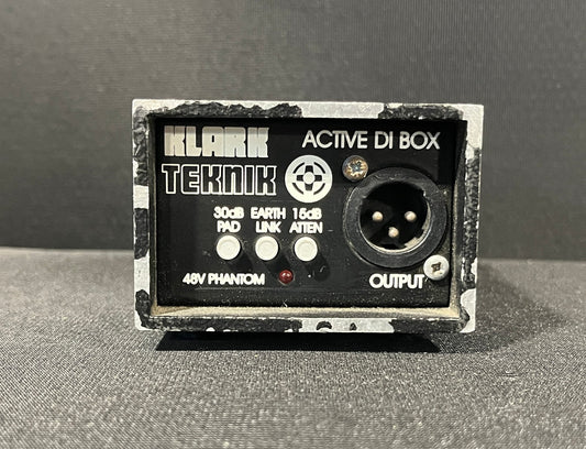 Klark Teknik LBB 100 1 Channel Active Direct Box, Klark Teknik LBB 100, Klark Teknik LBB 100 DI Box, LBB 100, Klark Teknik 1 Channel DI Box. We Sell Professional Audio Equipment. Audio Systems, Amplifiers, Consoles, Mixers, Electronics, Entertainment, Live Sound.