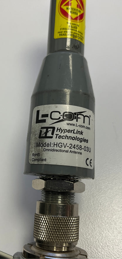 Ubiquiti Bullet M5-Ti, Ubiquiti Antenna, M5-Ti Antenna, Ubiquiti Bullet Antenna, L-Com Omnidirectional Antenna, L-Com Antenna. We Sell Professional Audio Equipment. Audio Systems, Amplifiers, Consoles, Mixers, Electronics, Entertainment, Live Sound.
