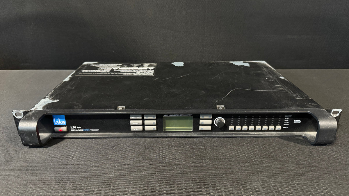 Lake LM44 Digital Audio Loudspeaker Processor, Front Top