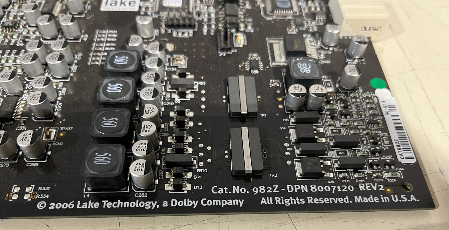 Dolby Lake Processor Quad A/D Converter, Dolby Lake, Dolby, Dolby Lake Processor Input Card, Dolby Input Card. We Sell Professional Audio Equipment. Audio Systems, Amplifiers, Consoles, Mixers, Electronics, Entertainment, Live Sound.