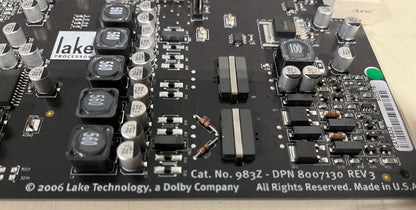 Dolby Lake Processor Quad A/D Converter, Dolby Lake, Dolby, Dolby Lake Processor Input Card, Dolby Input Card. We Sell Professional Audio Equipment. Audio Systems, Amplifiers, Consoles, Mixers, Electronics, Entertainment, Live Sound.