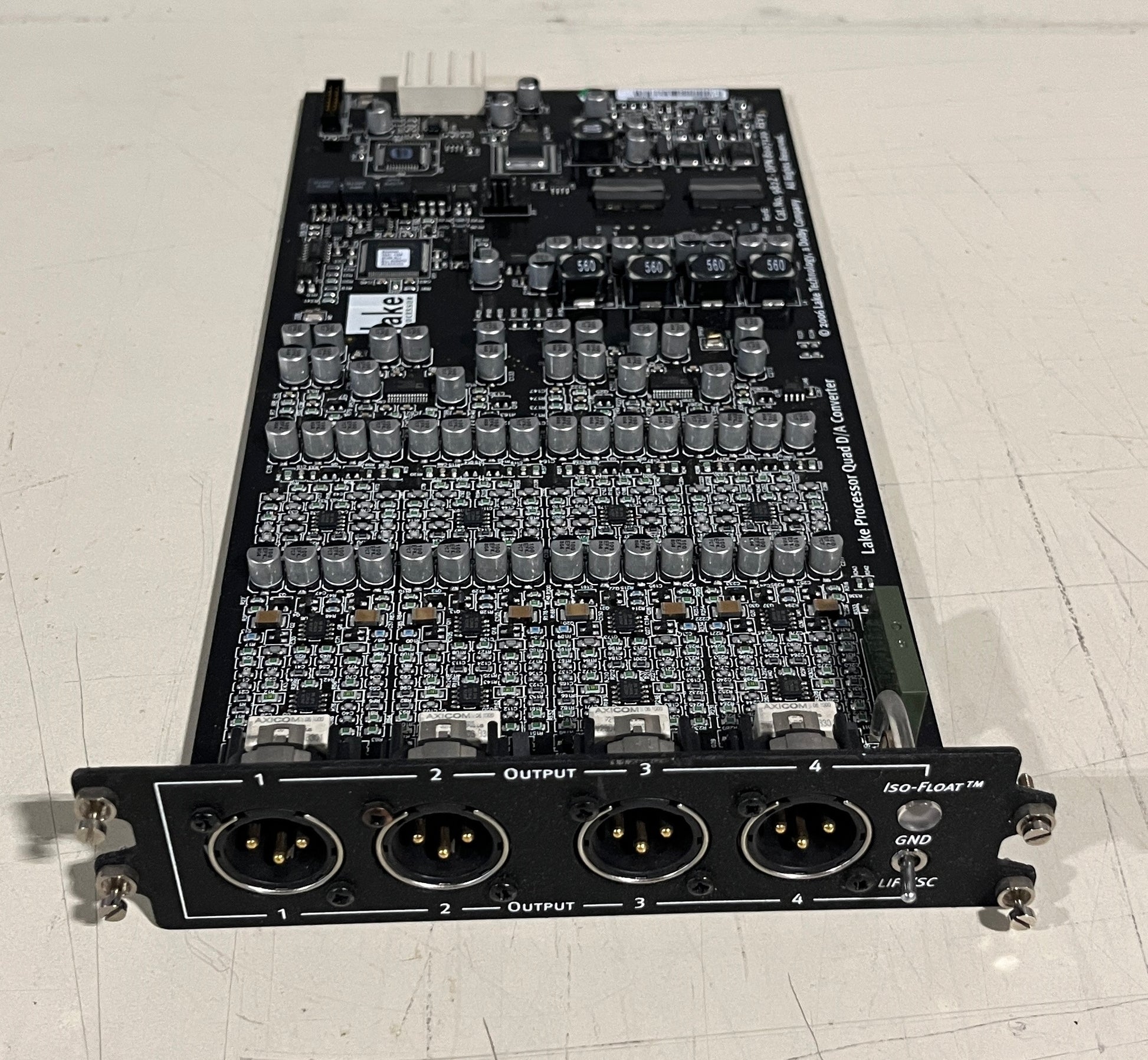 Dolby Lake Processor Quad A/D Converter, Dolby Lake, Dolby, Dolby Lake Processor Input Card, Dolby Input Card. We Sell Professional Audio Equipment. Audio Systems, Amplifiers, Consoles, Mixers, Electronics, Entertainment, Live Sound.