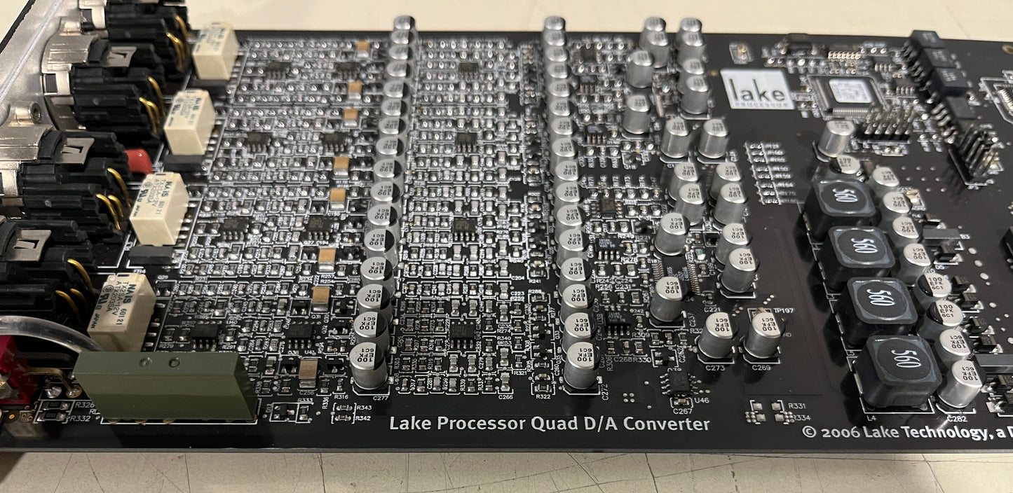 Dolby Lake Processor Quad A/D Converter, Dolby Lake, Dolby, Dolby Lake Processor Input Card, Dolby Input Card. We Sell Professional Audio Equipment. Audio Systems, Amplifiers, Consoles, Mixers, Electronics, Entertainment, Live Sound.
