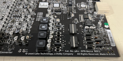 Dolby Lake Processor Quad A/D Converter, Dolby Lake, Dolby, Dolby Lake Processor Input Card, Dolby Input Card. We Sell Professional Audio Equipment. Audio Systems, Amplifiers, Consoles, Mixers, Electronics, Entertainment, Live Sound.
