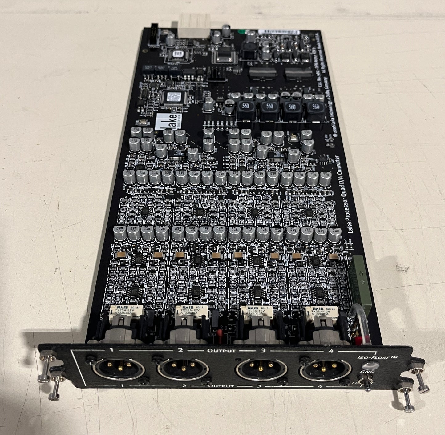 Dolby Lake Processor Quad A/D Converter, Dolby Lake, Dolby, Dolby Lake Processor Input Card, Dolby Input Card. We Sell Professional Audio Equipment. Audio Systems, Amplifiers, Consoles, Mixers, Electronics, Entertainment, Live Sound.
