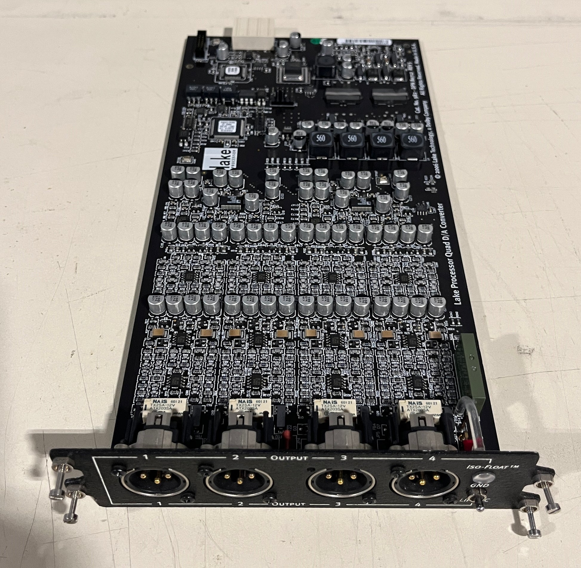 Dolby Lake Processor Quad A/D Converter, Dolby Lake, Dolby, Dolby Lake Processor Input Card, Dolby Input Card. We Sell Professional Audio Equipment. Audio Systems, Amplifiers, Consoles, Mixers, Electronics, Entertainment, Live Sound.
