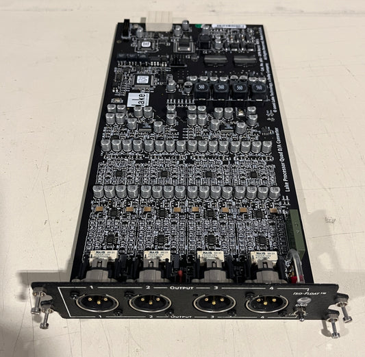 Dolby Lake Processor Quad A/D Converter, Dolby Lake, Dolby, Dolby Lake Processor Input Card, Dolby Input Card. We Sell Professional Audio Equipment. Audio Systems, Amplifiers, Consoles, Mixers, Electronics, Entertainment, Live Sound.
