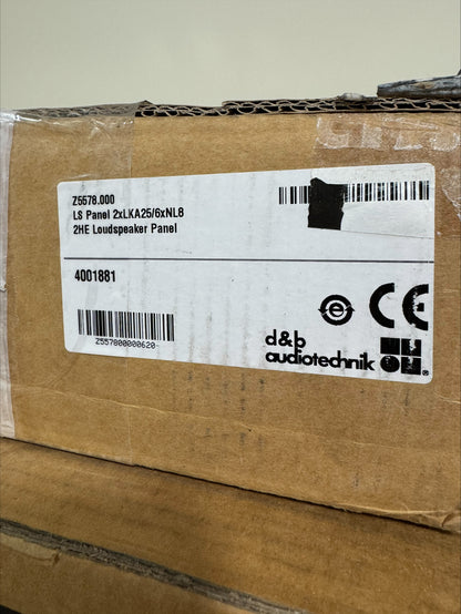 d&b LS Panel 2xLKA25/6xNL8 Loudspeaker Connector Panel, d&b Connector Panel, d&b 2xLKA25, d&b Loudspeaker Connector Panel, d&b LS Panel Connector Panel. We Sell Professional Audio Equipment. Audio Systems, Amplifiers, Consoles, Mixers, Electronics, Entertainment, Live Sound.