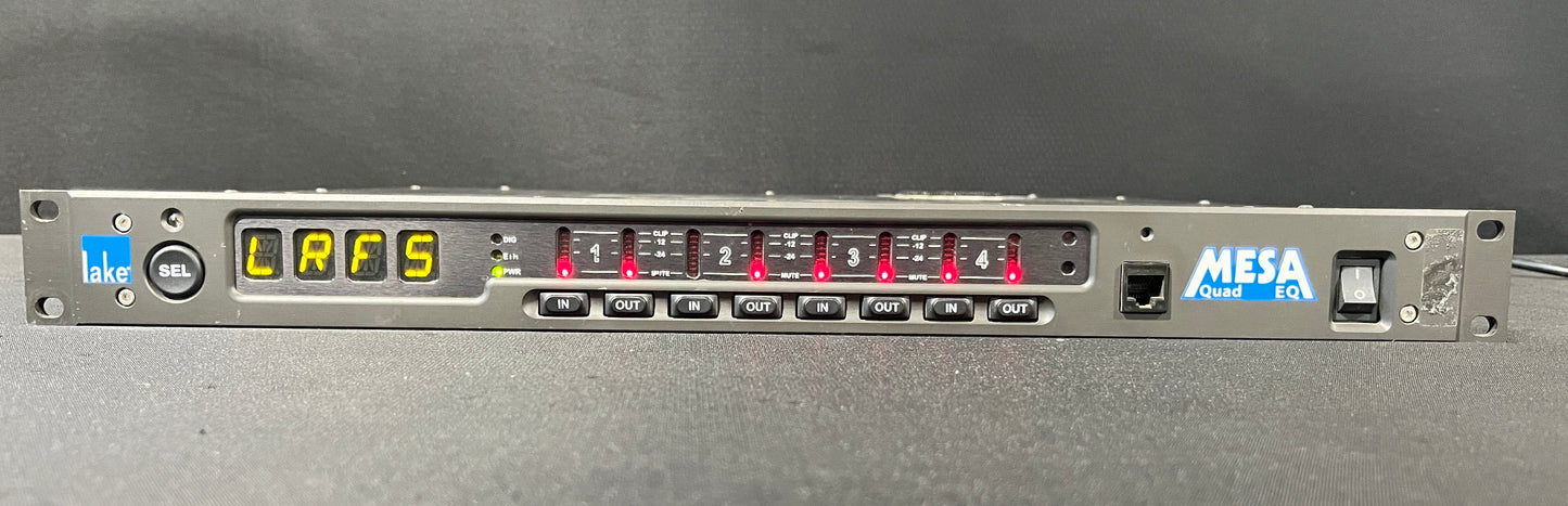 Lake Technology Mesa Quad EQ 4X4 Processor, Lake Technology Mesa Quad EQ, Lake Mesa Quad, Lake Mesa EQ, Lake Mesa Quad EQ. We Sell Professional Audio Equipment. Audio Systems, Amplifiers, Consoles, Mixers, Electronics, Entertainment, Live Sound.