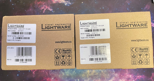 New Lightware HDMI-OPT-TX100R in Open Box for Sale. We Sell Professional Audio Equipment. Audio Systems, Amplifiers, Consoles, Mixers, Electronics, Entertainment, Sound, Live.