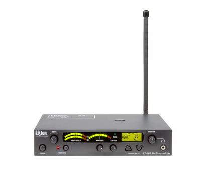 Listen Technologies LT-803-072-01, Listen Technologies 3-Channel RF Transmitter, Listen Technologies LT-803-072-01 RF Transmitter, We Sell Professional Audio Equipment. Audio Systems, Amplifiers, Consoles, Mixers, Electronics, Entertainment, Live Sound
