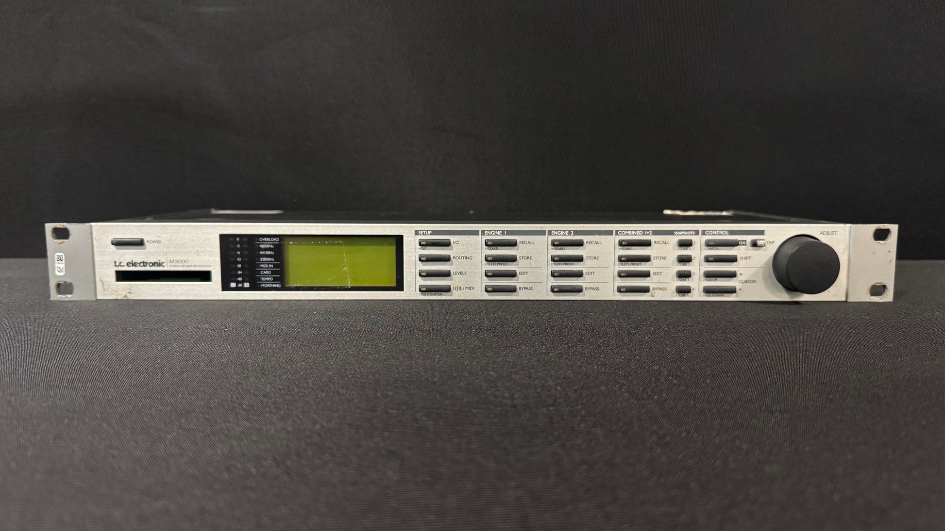 tc electronic M3000 Studio Reverb Processor, tc electronic M3000, tc electronic Reverb Processor, TC Electronic M3000 Effects Processor, M3000 Reverb Processor. We Sell Professional Audio Equipment. Audio Systems, Amplifiers, Consoles, Mixers, Electronics, Entertainment, Live Sound.