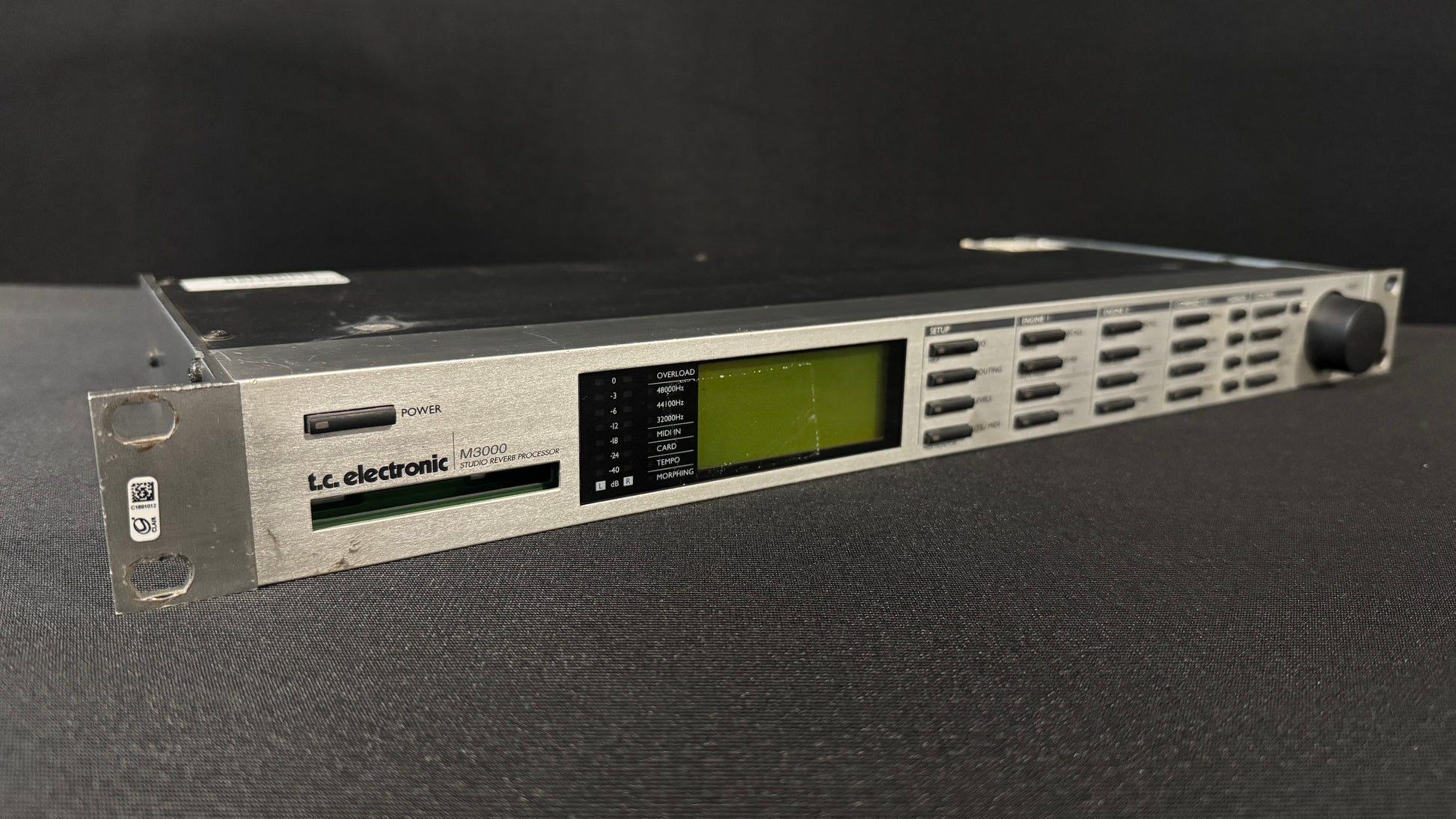 tc electronic M3000 Studio Reverb Processor, tc electronic M3000, tc electronic Reverb Processor, TC Electronic M3000 Effects Processor, M3000 Reverb Processor. We Sell Professional Audio Equipment. Audio Systems, Amplifiers, Consoles, Mixers, Electronics, Entertainment, Live Sound.