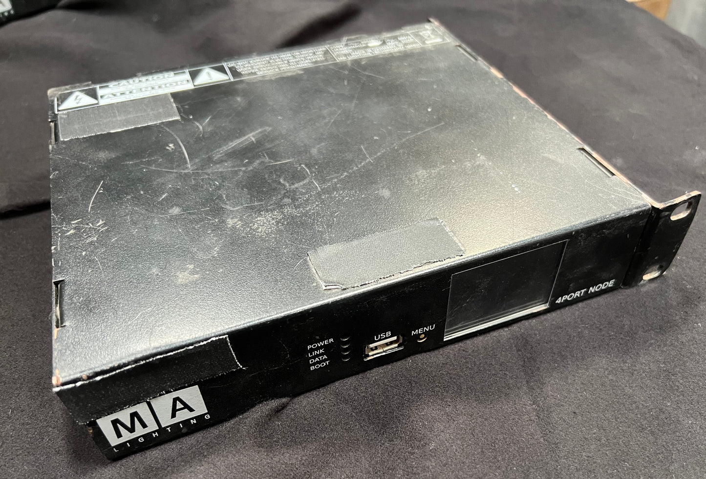 MA2 Port Node, MA MA2 4 Port Node, MA Lighting 4Port Node #54904. We Sell Professional Lighting Equipment. Lighting Systems, Fixtures, Consoles, Dimmers, Control Systems, Electronics, Entertainment, Live Lighting.