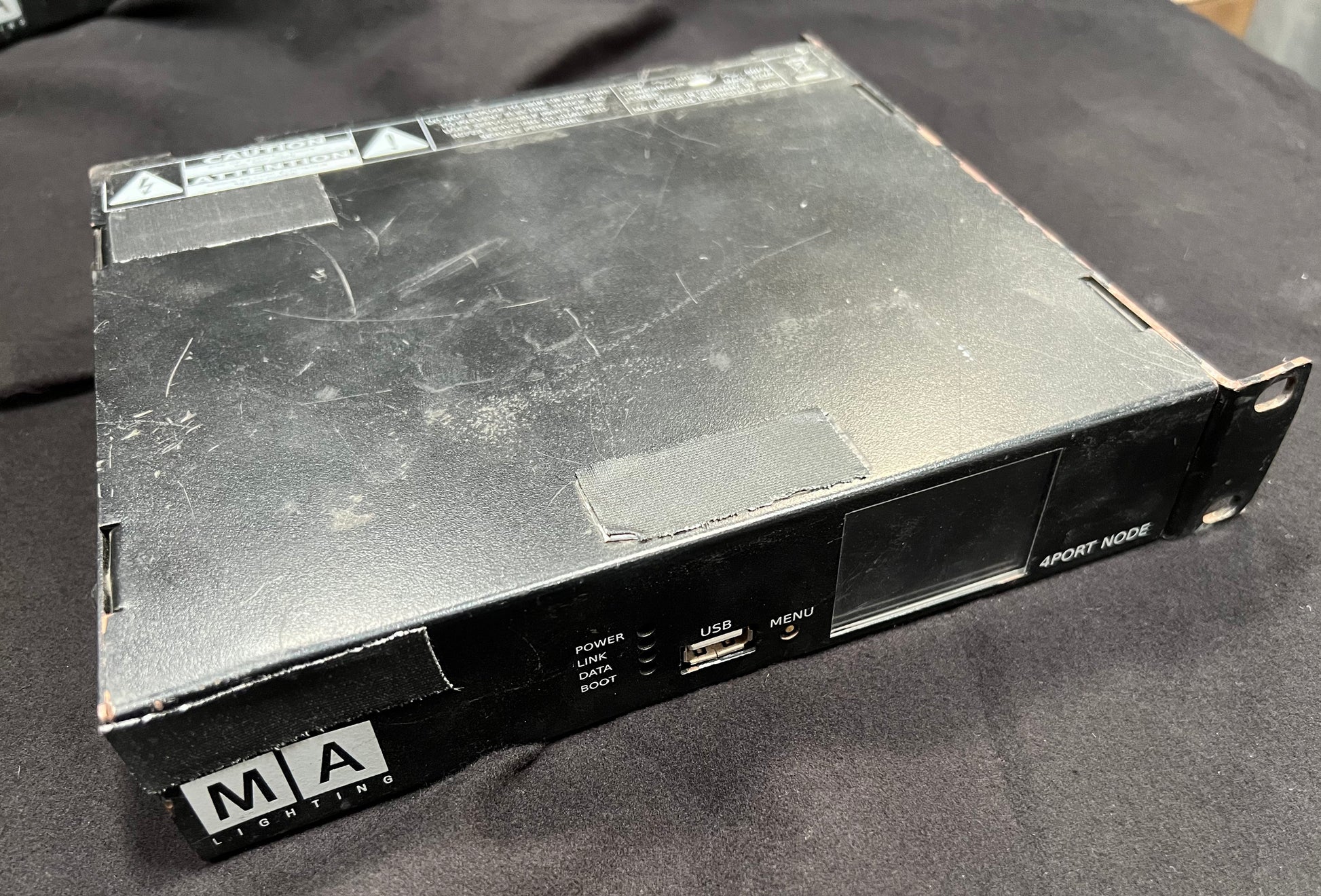 MA2 Port Node, MA MA2 4 Port Node, MA Lighting 4Port Node #54904. We Sell Professional Lighting Equipment. Lighting Systems, Fixtures, Consoles, Dimmers, Control Systems, Electronics, Entertainment, Live Lighting.