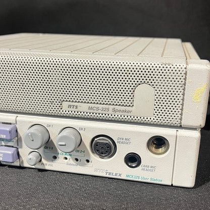 Telex/RTS MCE325 User Station & MCS-325 Speaker, Telex/RTS MCE325 User Station, Telex/RTS MCS-325 Speaker, Telex/RTS Intercom, Telex/RTS Communication. We Sell Professional Audio Equipment. Audio Systems, Amplifiers, Consoles, Mixers, Electronics, Entertainment, Live Sound.