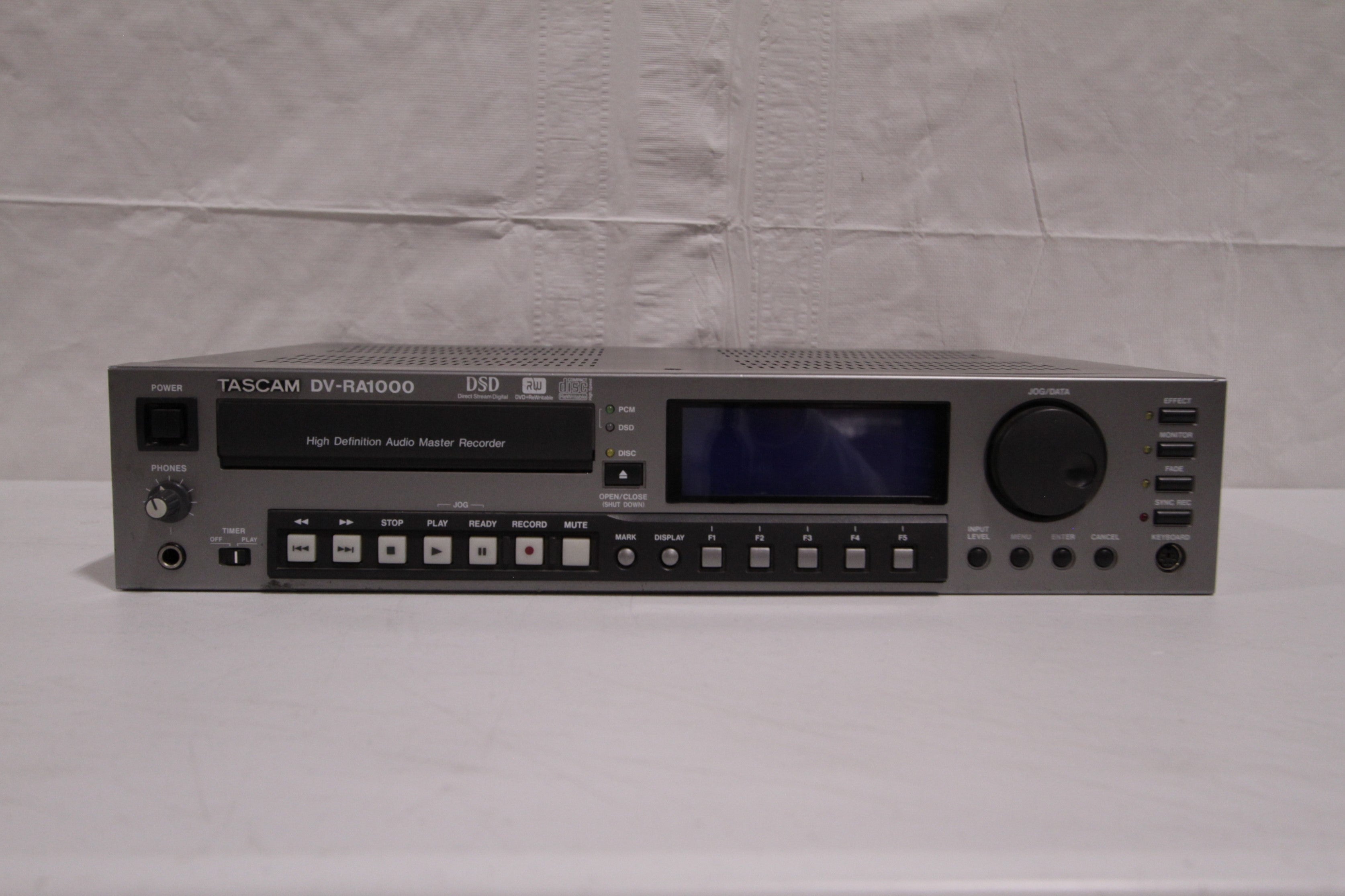 Tascam DV-RA1000 High-Resolution DVD Master Recorder