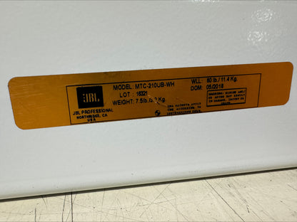 JBL MTC-210UB U-Bracket for JBL Control SB-2210, JBL MTC-210UB, Bracket for JBL Control SB-2210, U-Bracket for Subwoofer, JBL Bracket. We Sell Professional Audio Equipment. Audio Systems, Amplifiers, Consoles, Mixers, Electronics, Entertainment, Live Sound.