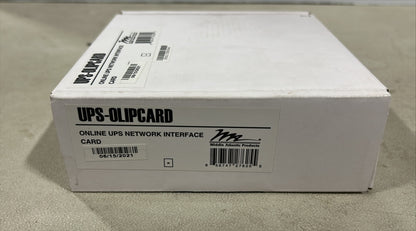 UPS-OLIPCARD, Middle Atlantic UPS-OLIPCARD, We Sell Professional Audio Equipment. Audio Systems, Amplifiers, Consoles, Mixers, Electronics, Entertainment, Live Sound