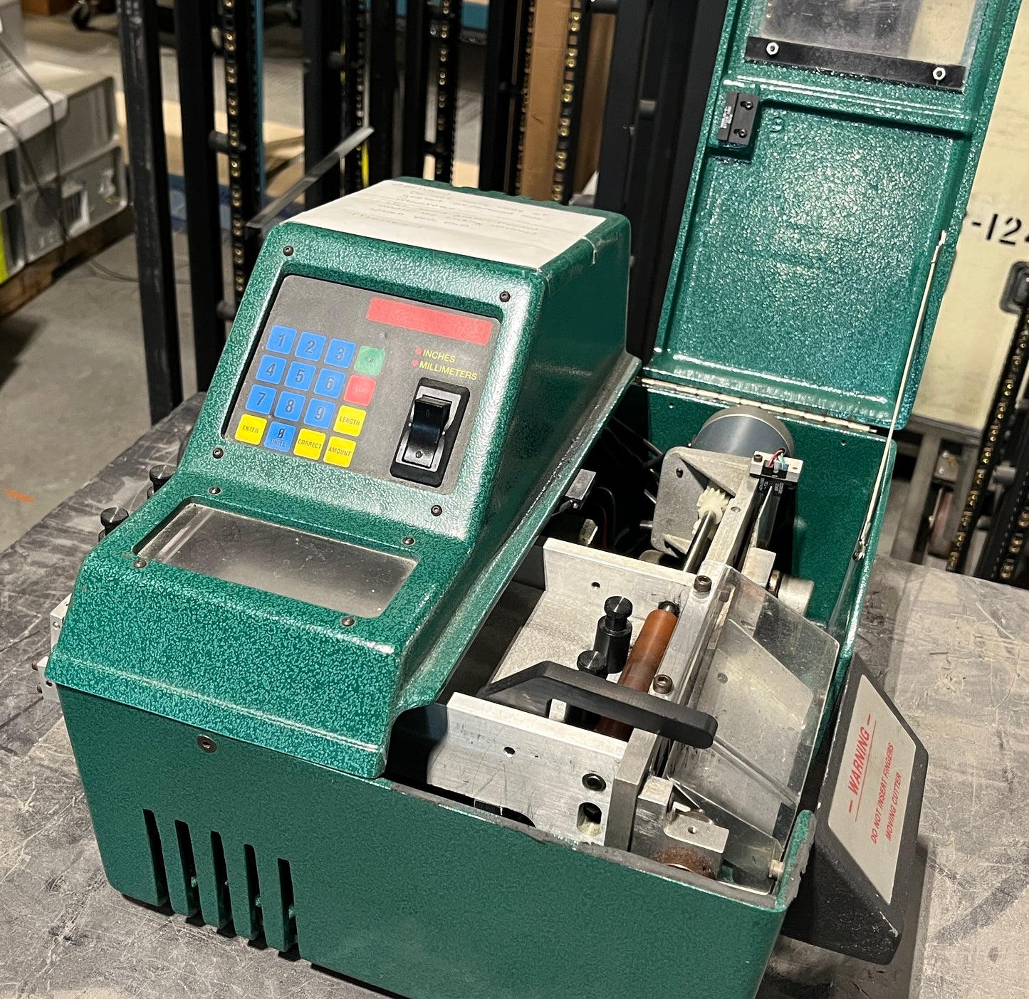 Carpenter Manufacturing Model 34-3 Wire Cutting/Stripping Machine, Carpenter Manufacturing Model 34-3, Carpenter Manufacturing Wire Cutting Machine, Wire Cutting/Stripping Machine, Model 34-3. We Sell Professional Audio Equipment. Audio Systems, Amplifiers, Consoles, Mixers, Electronics, Entertainment, Live Sound.
