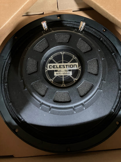 Celestion Nti-1552 15" Loudspeaker, Celestion NTi-1552, Celestion 15" Loudspeaker, Celestion Speakers, 15" Driver. We Sell Professional Audio Equipment. Audio Systems, Amplifiers, Consoles, Mixers, Electronics, Entertainment, Live Sound.