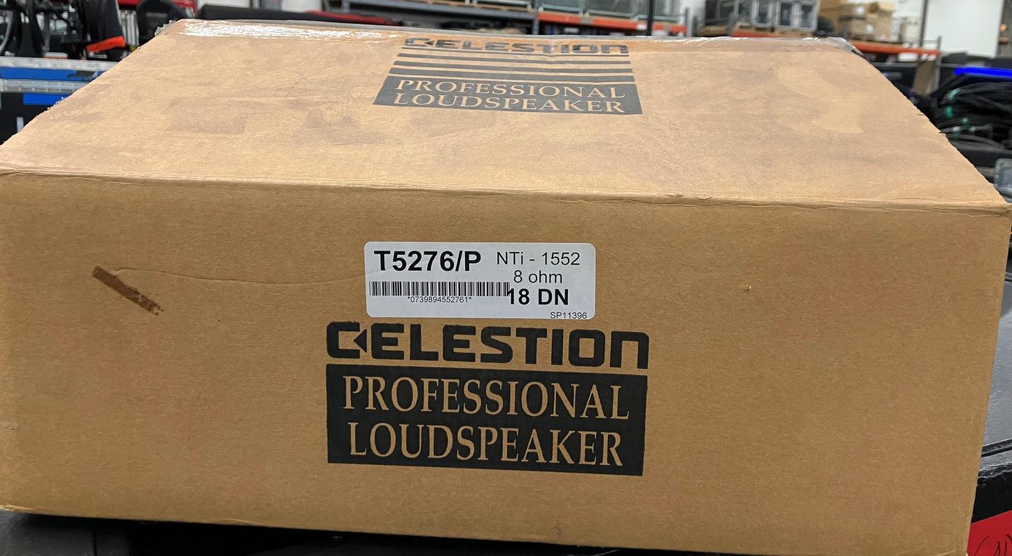 Celestion Nti-1552 15" Loudspeaker, Celestion NTi-1552, Celestion 15" Loudspeaker, Celestion Speakers, 15" Driver. We Sell Professional Audio Equipment. Audio Systems, Amplifiers, Consoles, Mixers, Electronics, Entertainment, Live Sound.