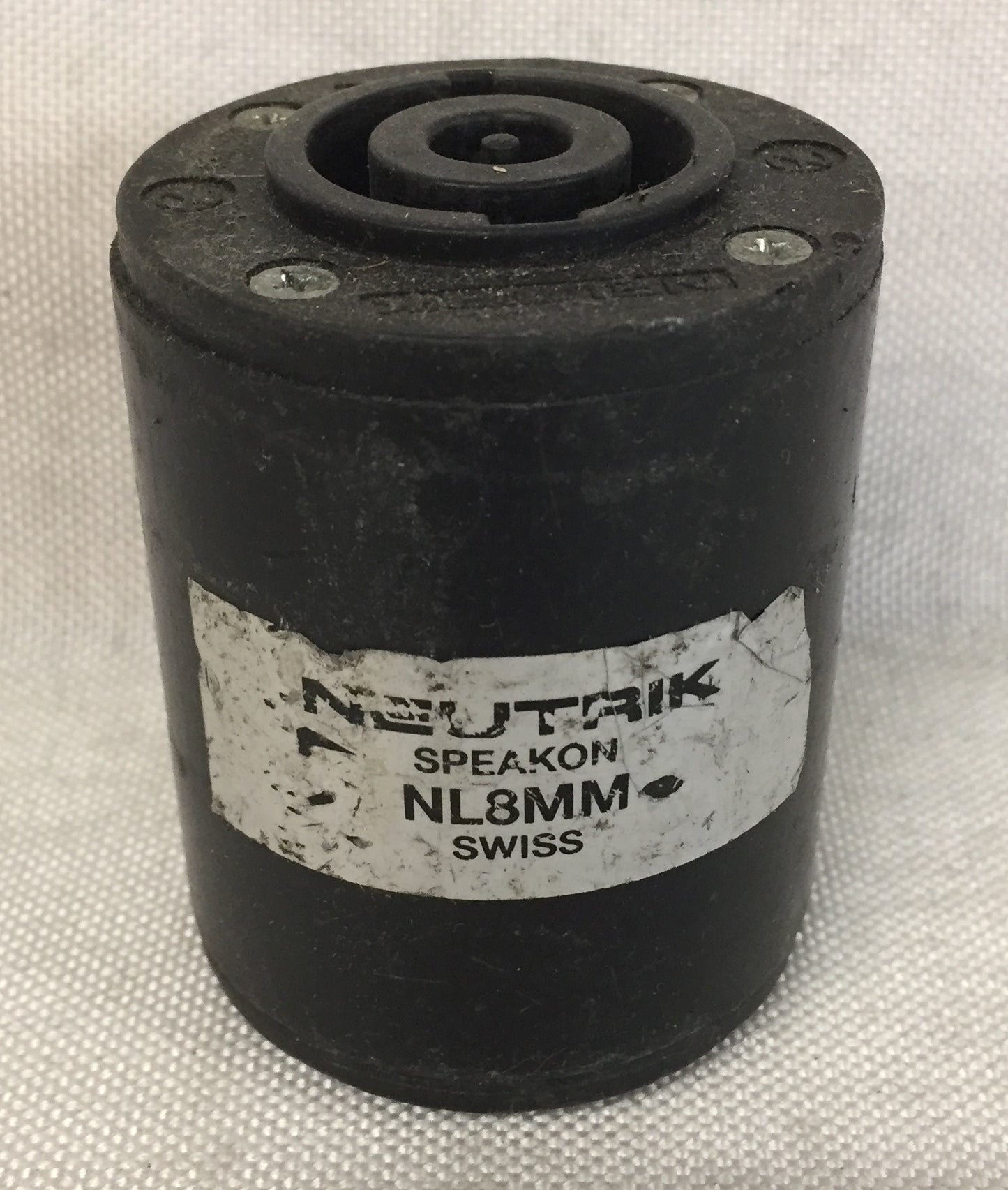 Neutrik NL8MM Turnaround Barrel Joiner Coupler, Neutrik speakON Turnaround Barrel Coupler, Speakon Copuler, Speakon Joiner, We Sell Professional Audio Equipment. Audio Systems, Amplifiers, Consoles, Mixers, Electronics, Entertainment, Live Sound
