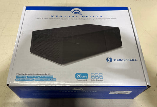 OWC Mercury Helios Thunderbolt 2 PCIe Expansion Chassis, OWC Mercury Helios Thunderbolt 2, OWC PCle Expansion Chassis, OWC External PCle Chassis, OWC Thunderbolt 2. We Sell Professional Audio Equipment. Audio Systems, Amplifiers, Consoles, Mixers, Electronics, Entertainment, Live Sound.