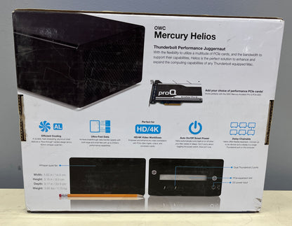 OWC Mercury Helios Thunderbolt 2 PCIe Expansion Chassis, OWC Mercury Helios Thunderbolt 2, OWC PCle Expansion Chassis, OWC External PCle Chassis, OWC Thunderbolt 2. We Sell Professional Audio Equipment. Audio Systems, Amplifiers, Consoles, Mixers, Electronics, Entertainment, Live Sound.