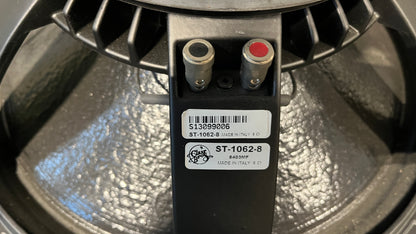 B&C 18PZB100 18” 1400W Woofer, B&C Speakers 18PZB100, B&C 18” Woofer, Clair Brothers ST-1062-8, 18PZB100 Woofer. We Sell Professional Audio Equipment. Audio Systems, Amplifiers, Consoles, Mixers, Electronics, Entertainment, Live Sound.